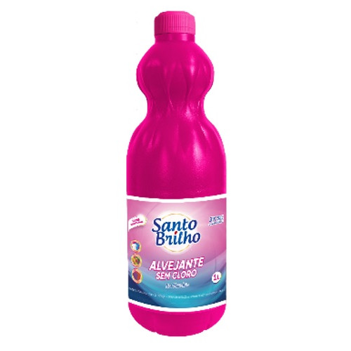 Alvejante S/cloro 1l Santo Brilho