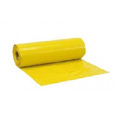 Lona Plast Amarela 6mt 120 Micras