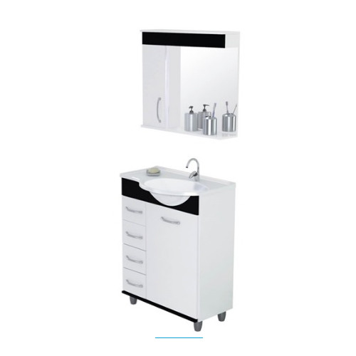 Kit Balcao Aj Rorato 80cm Viena(ultima Remessa)