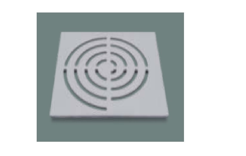 Grelha Aluminio Branca Quadrada 150mm 150-103br Riobras