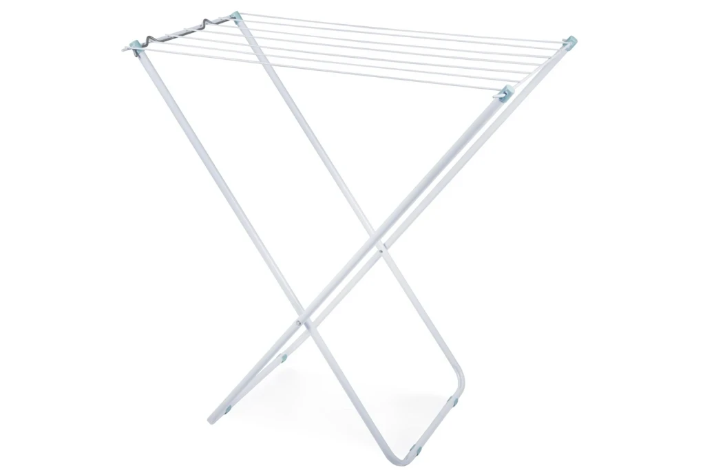 Varal de Chão em Aço Slim 79x42cm Branco