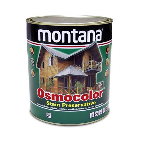 Osmocolor Stain Cores Solidas Branco Neve Montana 3.6l