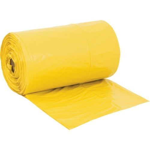 Lona Plast Amarela 4mt 120 Micras
