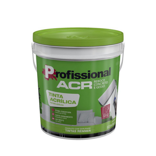 Renner Acr Profissional Fosco Branco 3001.45 (balde 18lts)