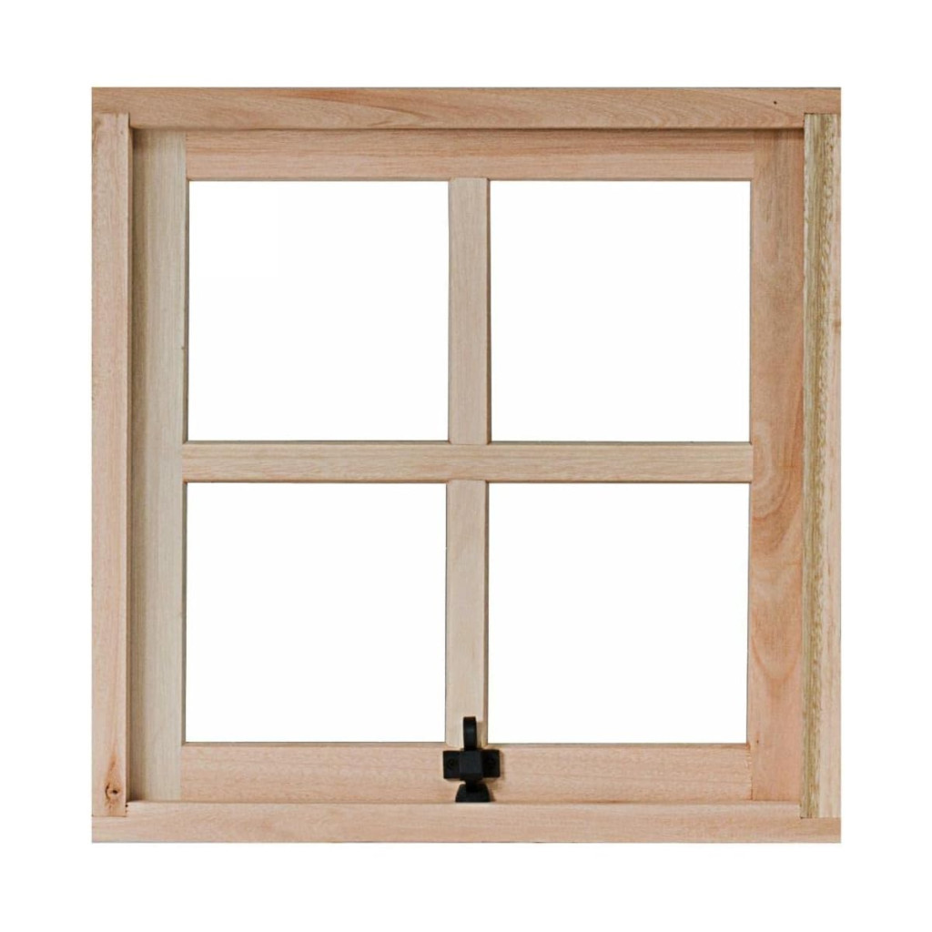Janela Quadrada Basculante 50x50cm Maximar Rondosul Natural