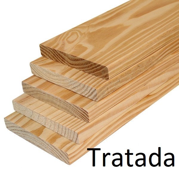 Madeira Pinus Tratada P/ Deck 2,70m X 10cm