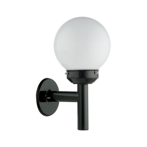 Arandela C/globo Pvc 1 Lamp 060/1c - Al/pt Dital