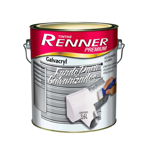 Fundo para Galvanizado Galvacryl 3,6 Litros Renner