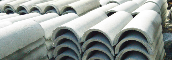 Calha de Concreto 15cm X 1,00mt
