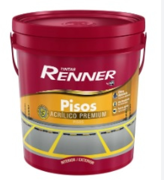 Renner Acrilica Pisos Branco 18lt