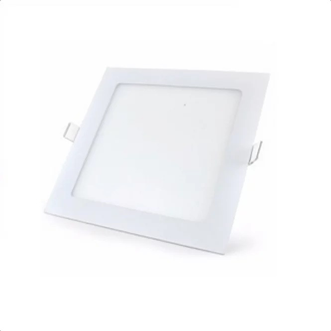 Painel Led 12w Lys Quadrado Embutir 4000k
