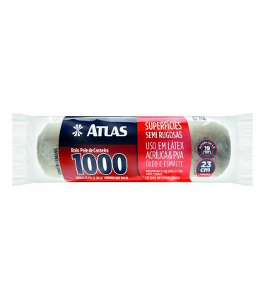 Rolo de Pele de Carneiro 23cm - Atlas