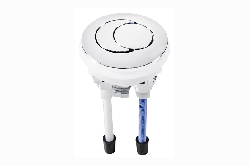 Botao Acionador Duplo P/ Caixa Acoplada  Cromado Astra