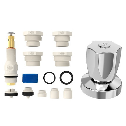 Kit P/ Registro 9 em 1 (pps) 61420-21 C/ Acab Amento Blukit