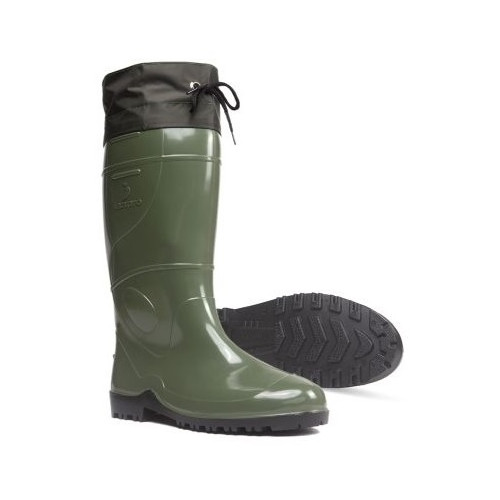Bota Borracha Cano Alto Verde C/coejo