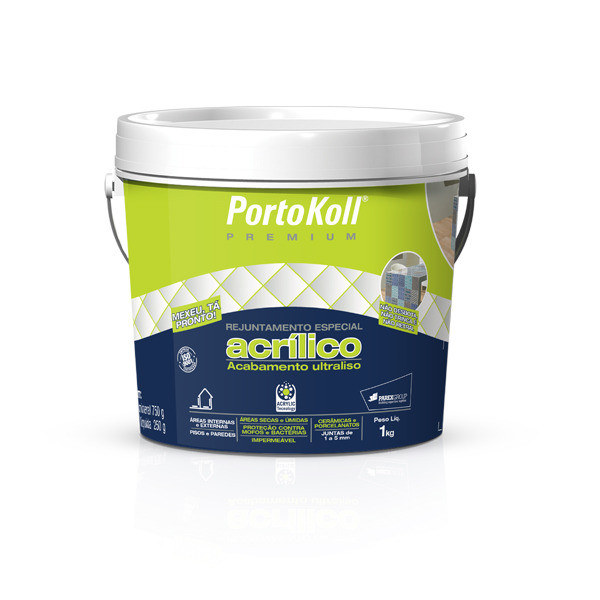Rejunte Acrilico 1kg Basalto Portokoll (ultima Remessa)