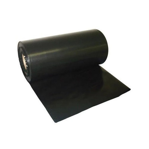 Lona Plast Preta 4mt Largura 100 Micras  (110m)