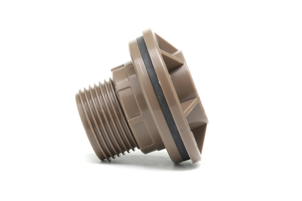 Adaptador Soldável com Flange Anel para Caixa D'água 32mm Marrom