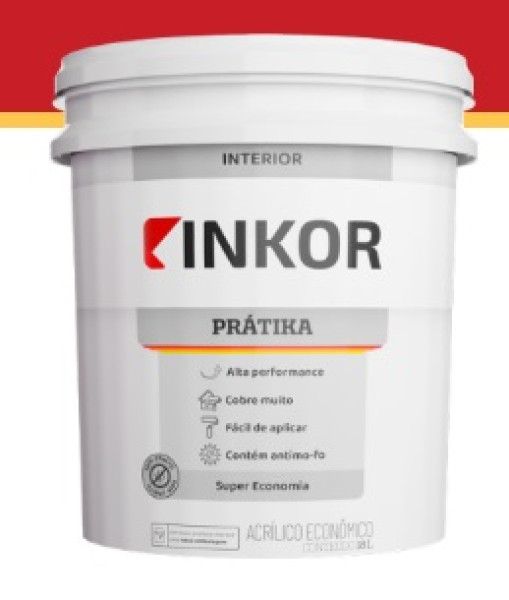 Inkor Tinta Pratika Fosco Branco 18l