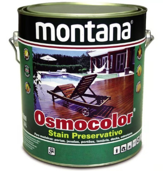 Osmocolor Castanho Uv Deck 3,6l Montana