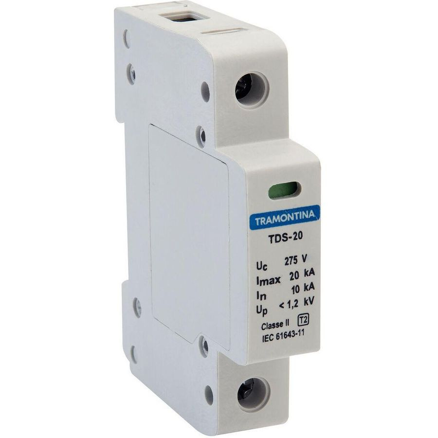 Dispositivo de Proteção Contra Surtos Tds 1 P 20 Ka 275 V Classe Ii - Tramontina