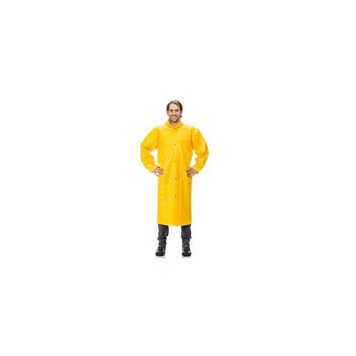 Capa de Chuva C/ Capuz Longa Amarelo Ex Pantaneiro