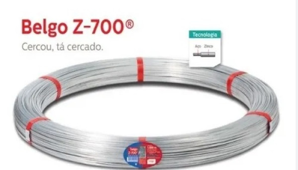 Arame Galv Ovalado 1000m (14x16)