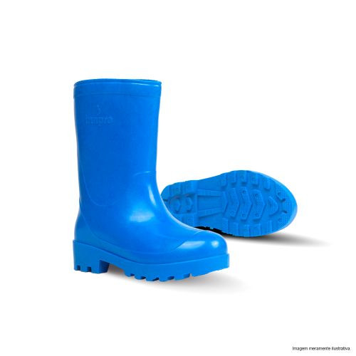 Bota Borracha Kids Azul