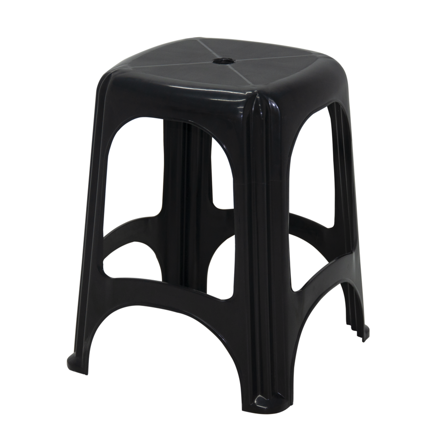Banqueta em Polipropileno Preto Tramontina Niterói Basic - Tramontina