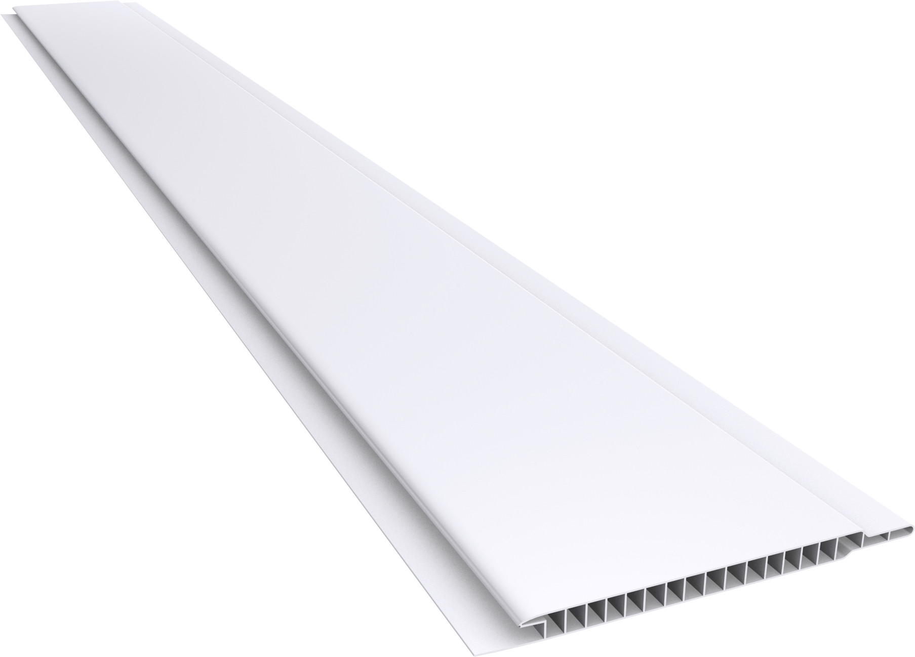 Forro Pvc Sob Enc. 10cm X 10mm Liso Branco Plasbil