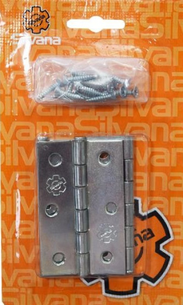 Dobradica Kit 3 Pecas 3 X 2.1/2" Zincada Silvana