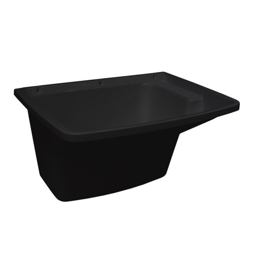Tanque Pvc 15l C/valvula Preto Durin