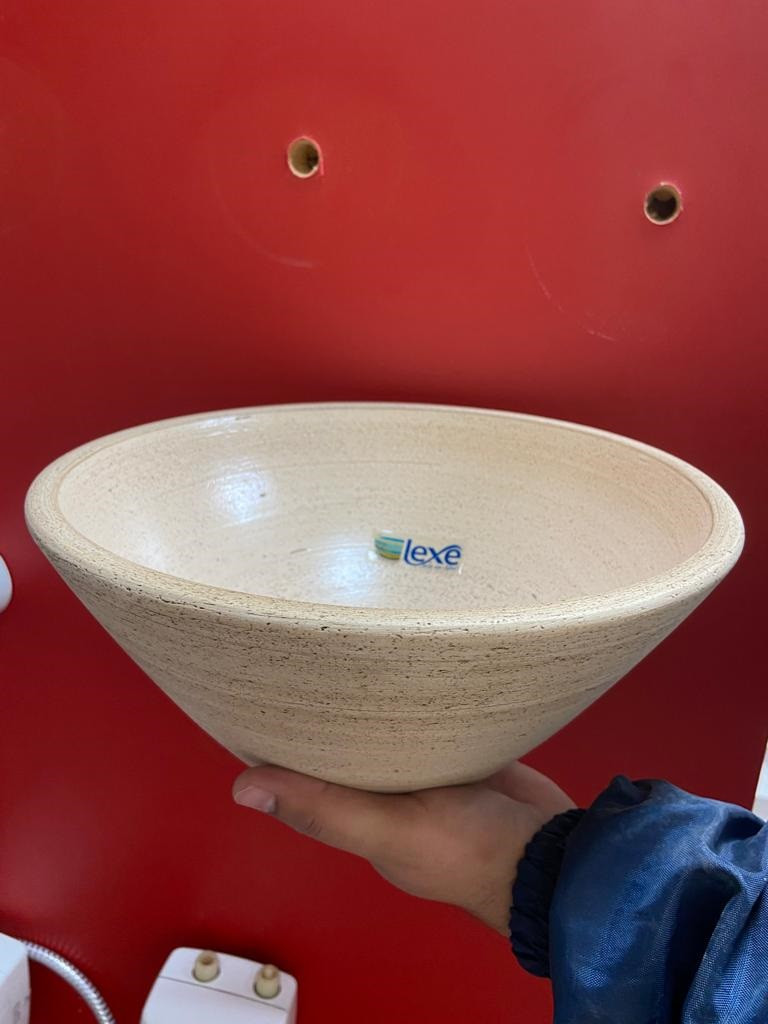 Cuba de Apoio 30cm Fascino Beige