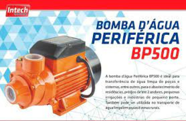 Motobomba de 1/2 Hp Bp500 Intech
