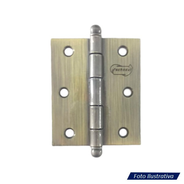 Dobradica Ferro Ouro Velho 2.1/2"