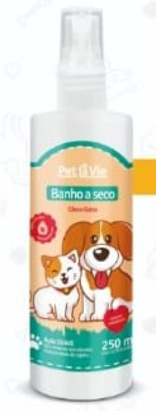 Banho a Seco 250ml Pet Lavie