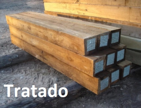 Mourao Reto Quad Euc 10x10x3,00mt Tratado