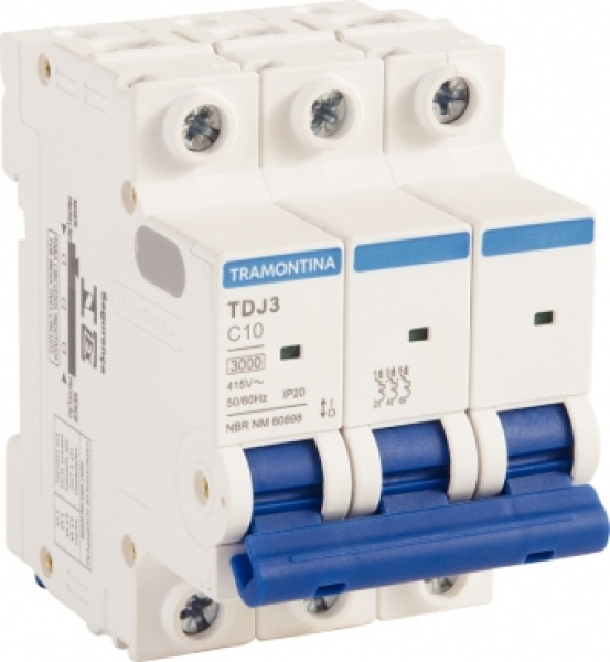 Disjuntor Tripolar 100a Branco