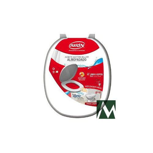 Assento Almofadado Durin/astra Aspen Branco
