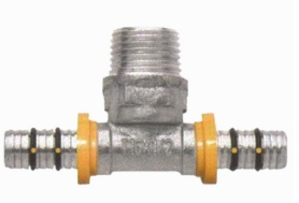 Gas Pex Te C/ Rosca Macho 1/2x16mm