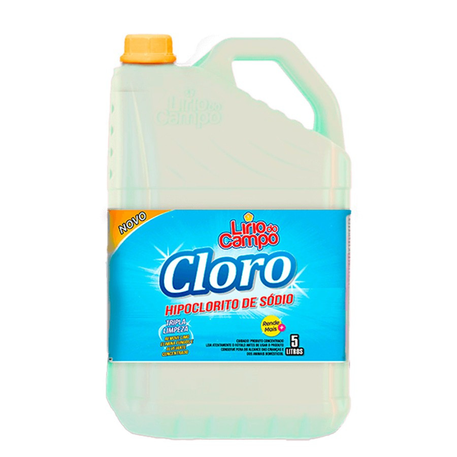 Cloro (hipoclorido) Lirio - 5 Litros