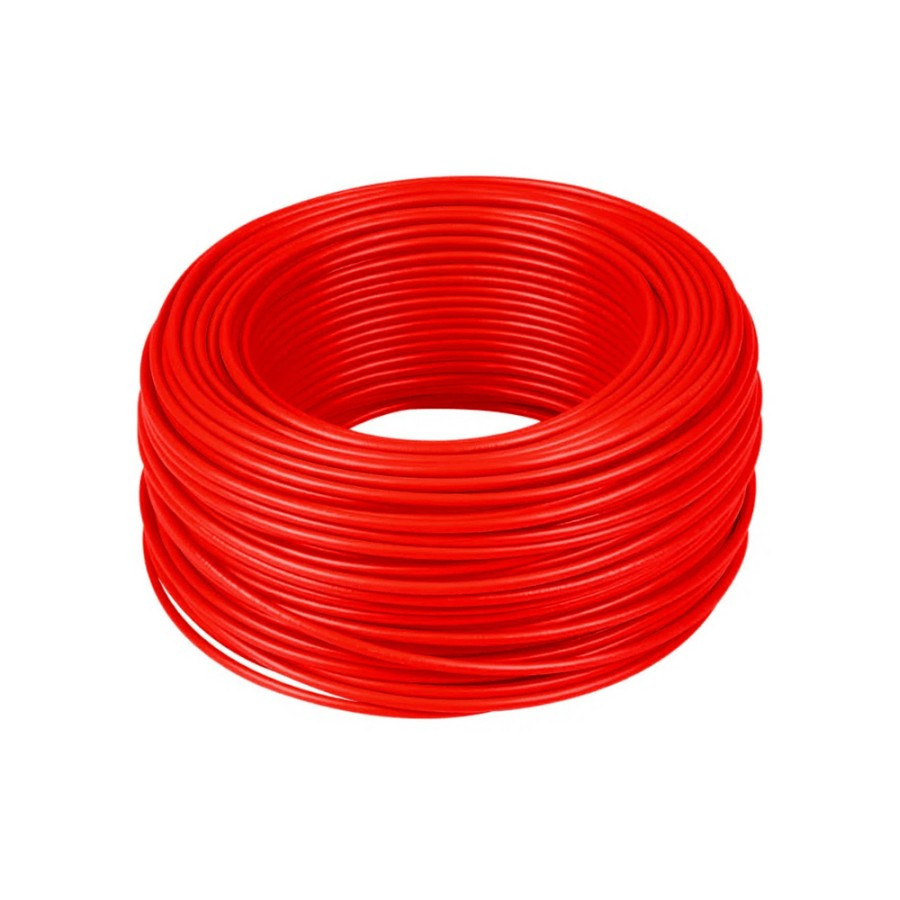 Fio Cabo Flex 10mm - Vermelho Valor Metro