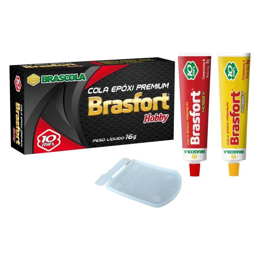 Adesivo Brasfort Hobby Bisnaga com 16 G Brascola