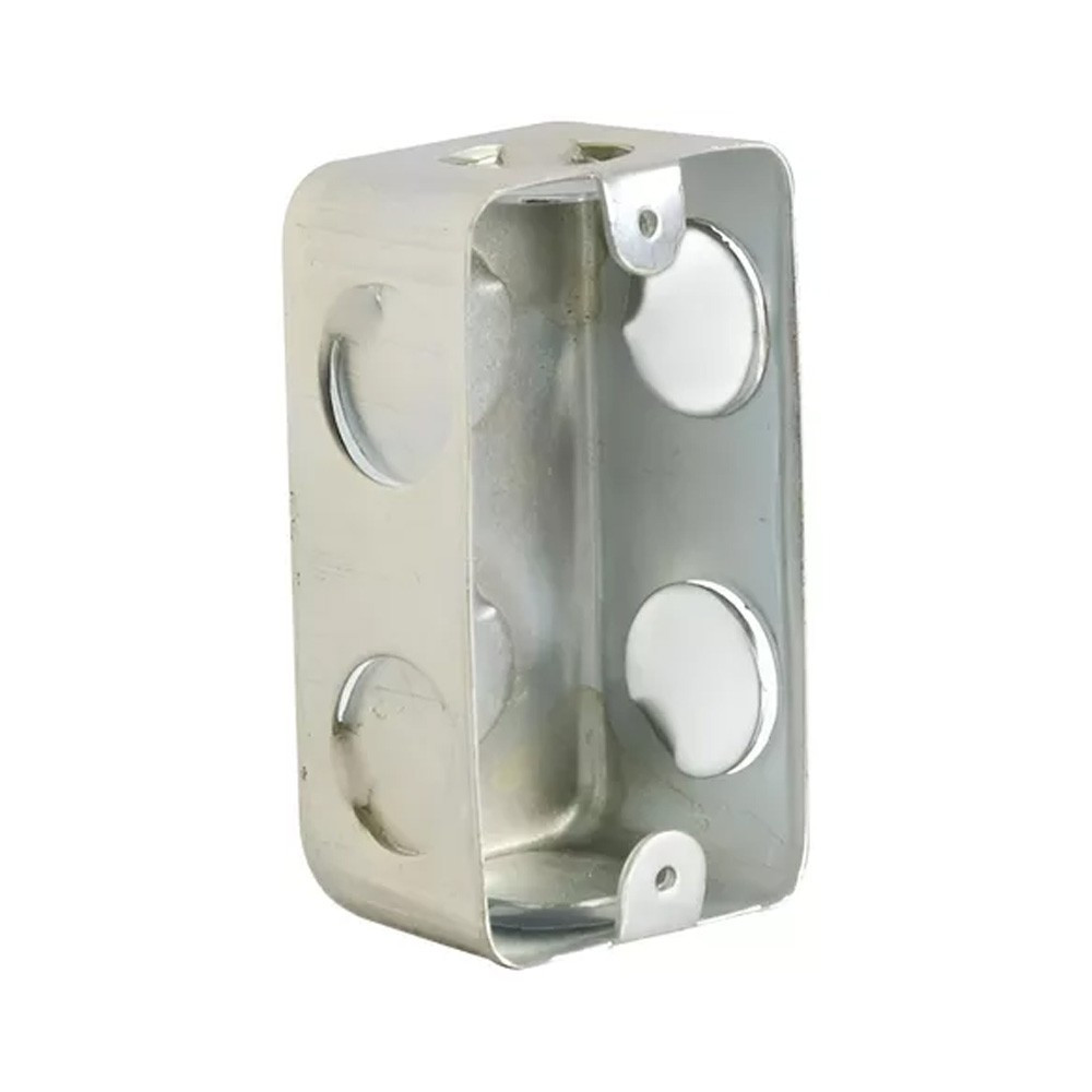 Caixa de Luz 4x2 Retangular Metalica