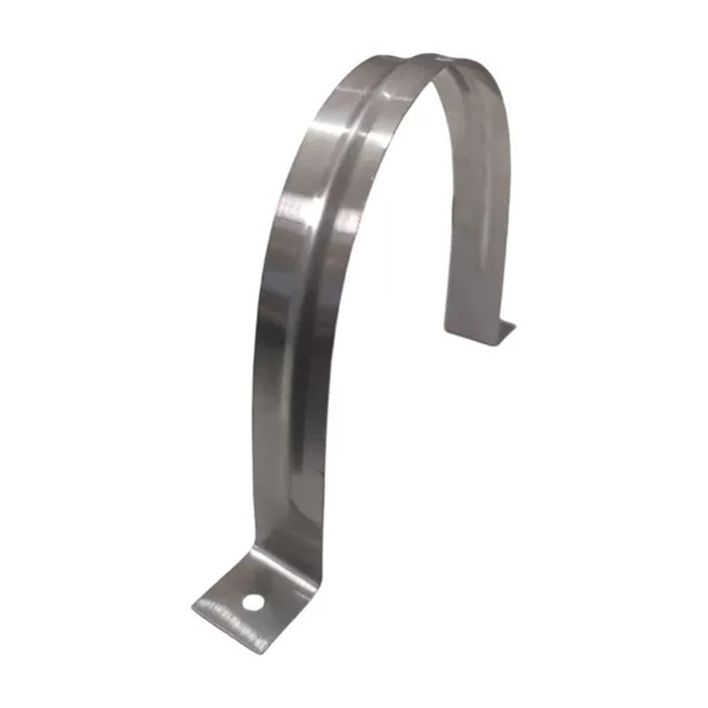Abraçadeiras Alumínio Tubulação Externa 100mm 4'' Pol