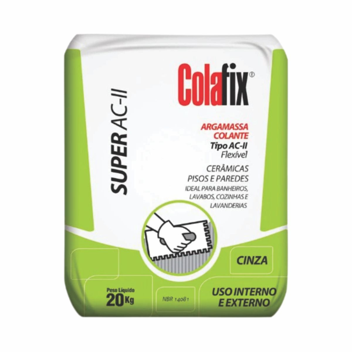 Argamassa Colante Colafix Ac2 - 20kg