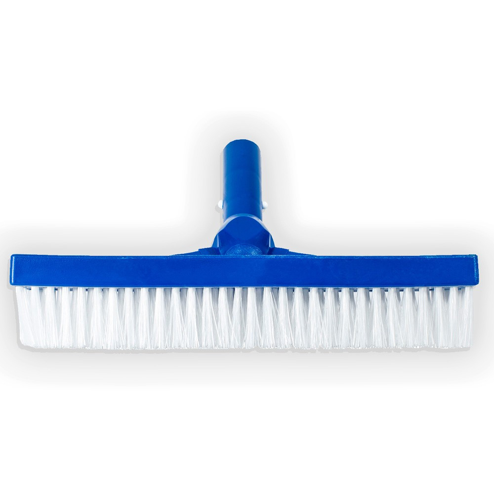 Escova Reta com Cerdas em Nylon para Piscina Brustec