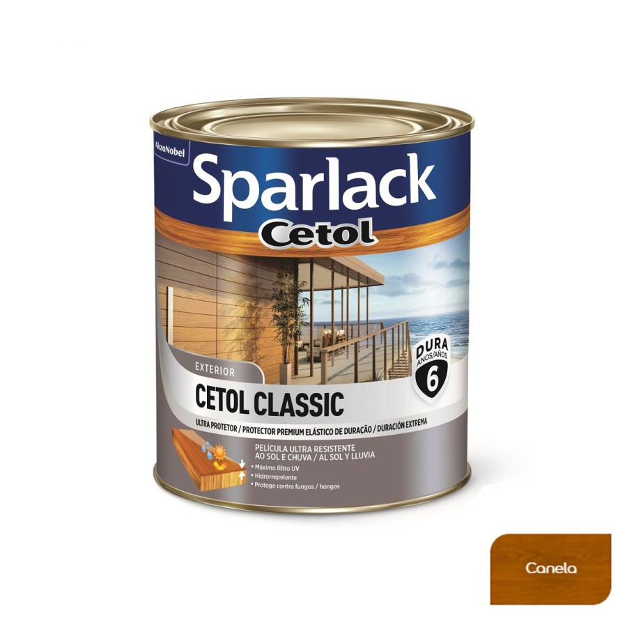 Verniz Sparlack Cetol Classic Brilhante Canela - 900ml