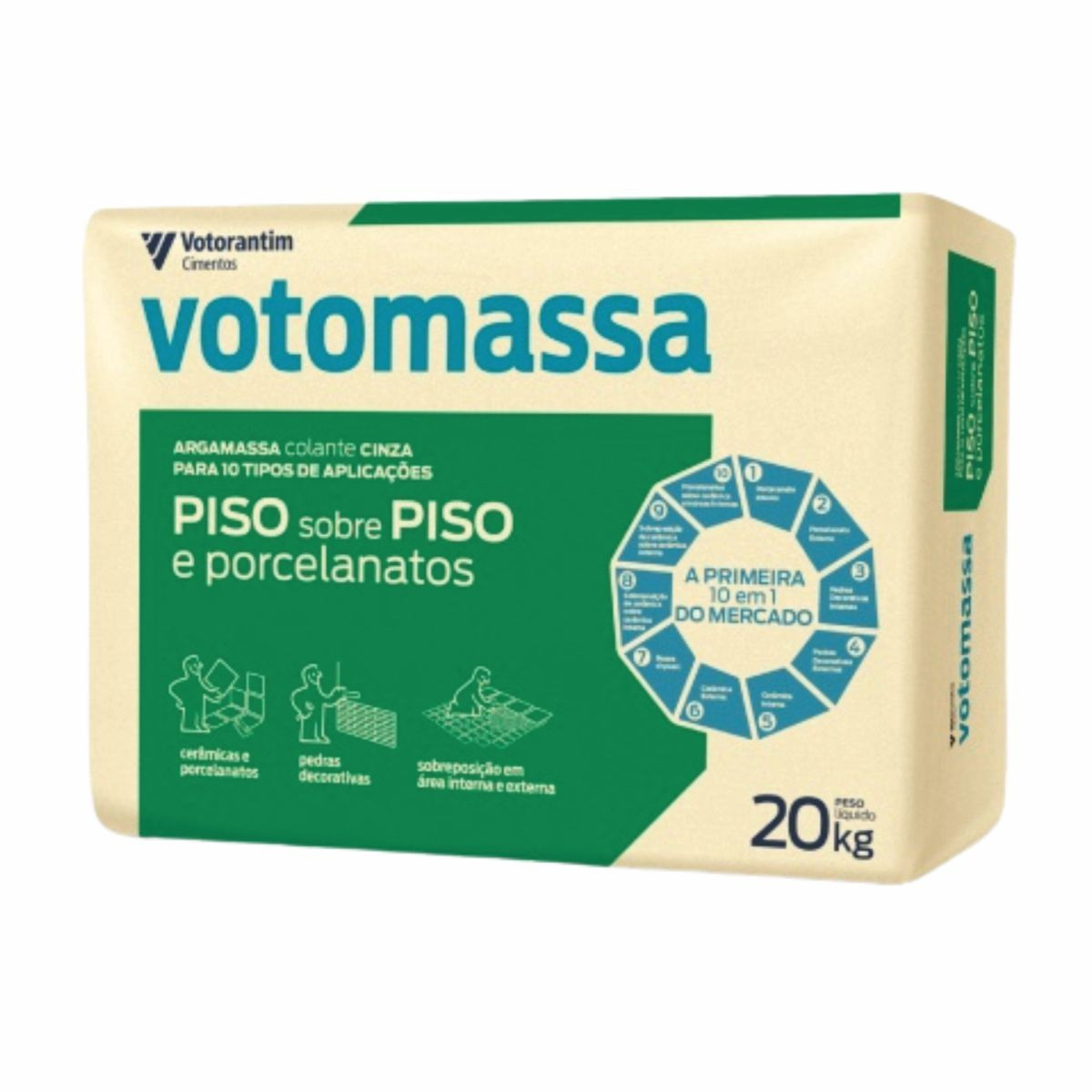 Arg. Votomassa  10 em 1  Ac3  20 Kg