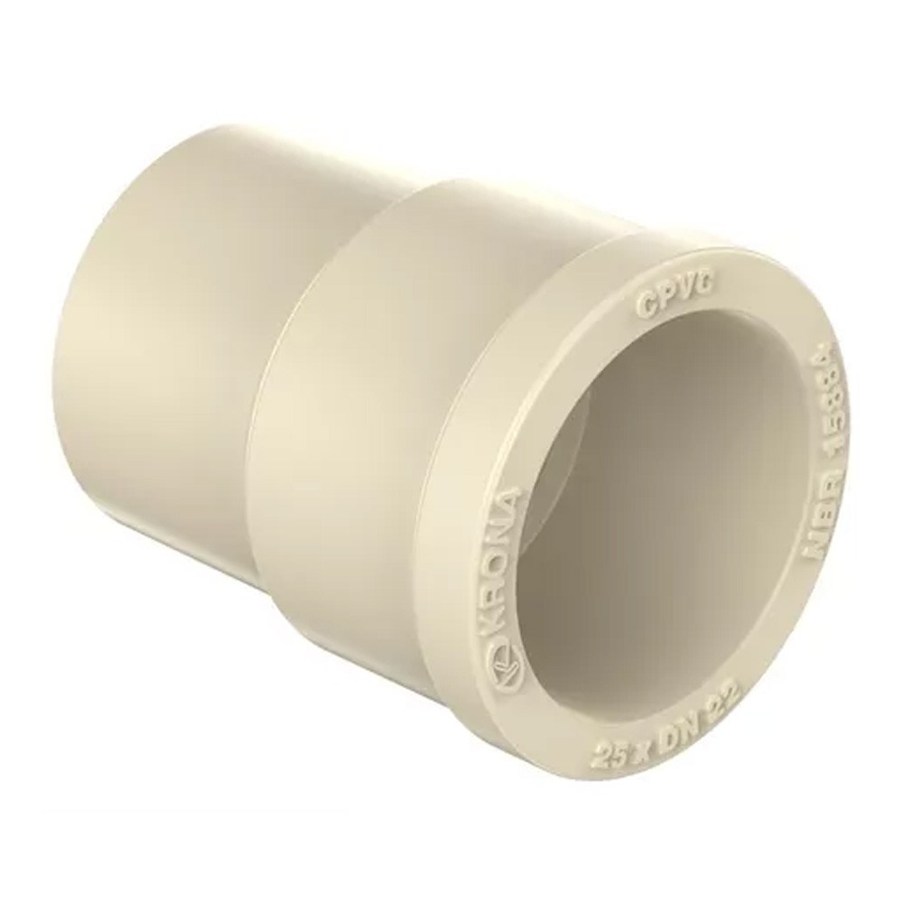 Luva Transicao Cpvc Krona Agua Quente Ultraterm 22x25
